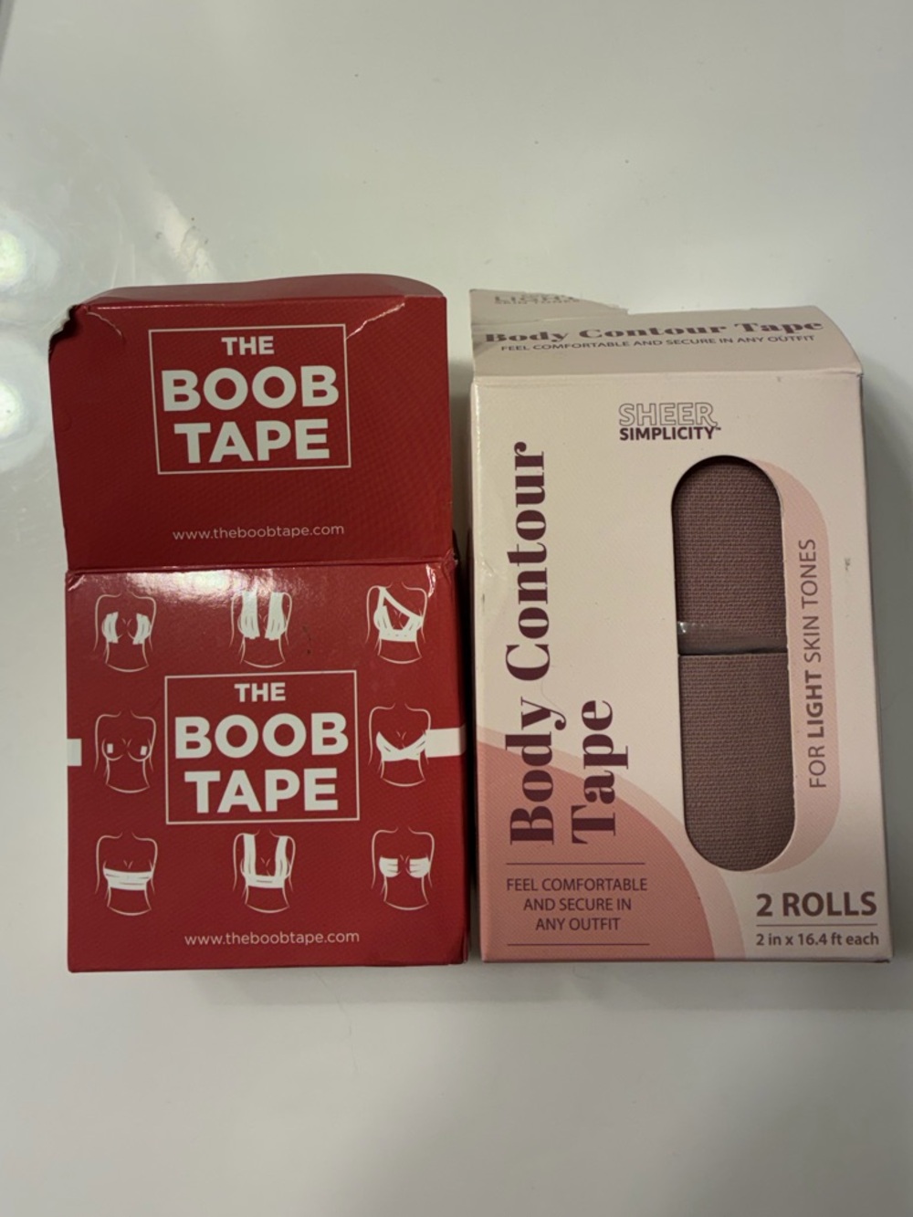 The Boob Tape + Body Contour Tape Duo - Nude
